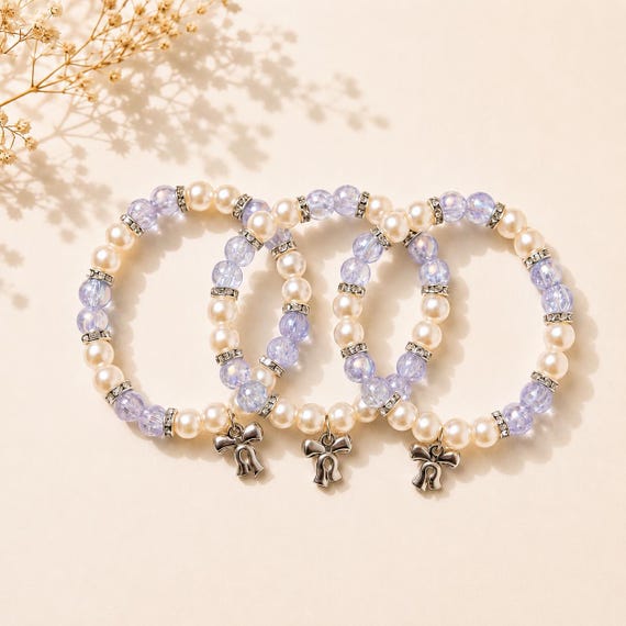 Pearl Bear Bracelet